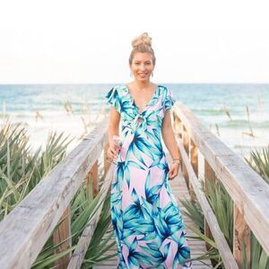 Olivaceous Maxi Dress Size S NWT